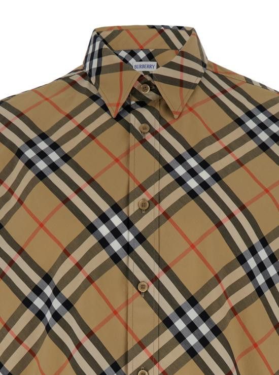 Burberry BURBERRY Men Shirts 8087634B9368 Beige Size US M / EU 48-50 / 2 - 3 Thumbnail