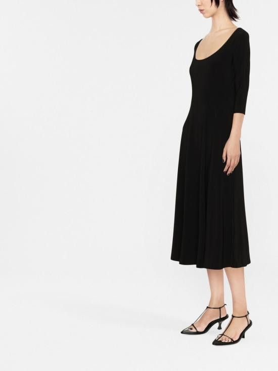 Norma Kamali NORMA KAMALI Women Short Skirts KK2273PL145 001 Black Size S / US 4 / IT 40 - 4 Thumbnail
