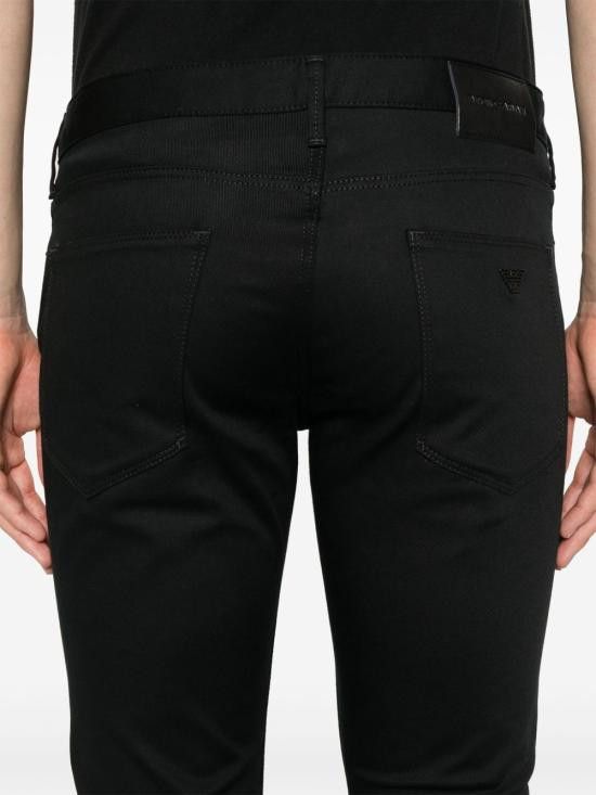 Emporio Armani EMPORIO ARMANI Men Denim Pants EM000121 AF14122UC001 Black Size US 31 - 2 Thumbnail