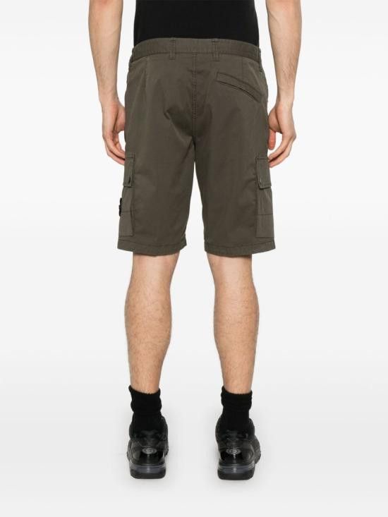 Stone Island STONE ISLAND Men Shorts L100011S0010 V0054 Green Size US 31 - 3 Thumbnail