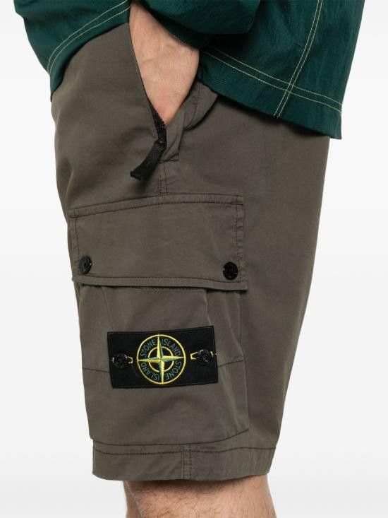 Stone Island STONE ISLAND Men Shorts L100011S0010 V0054 Green Size US 31 - 2 Thumbnail