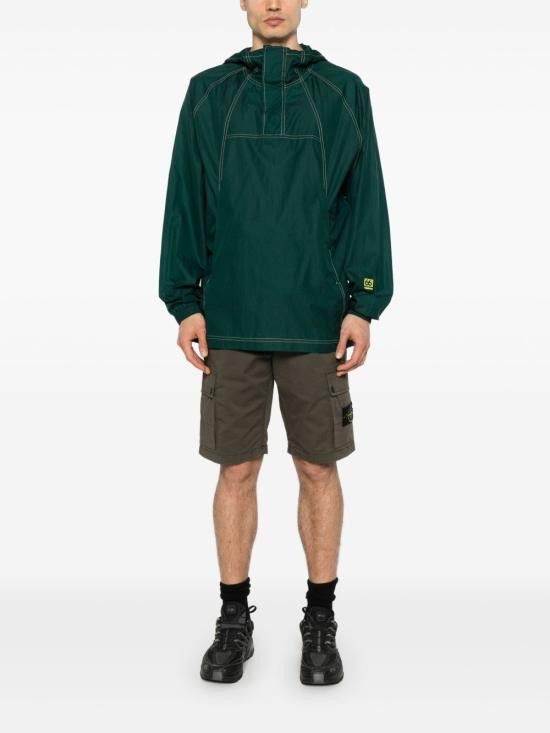 Stone Island STONE ISLAND Men Shorts L100011S0010 V0054 Green Size US 31 - 5 Thumbnail