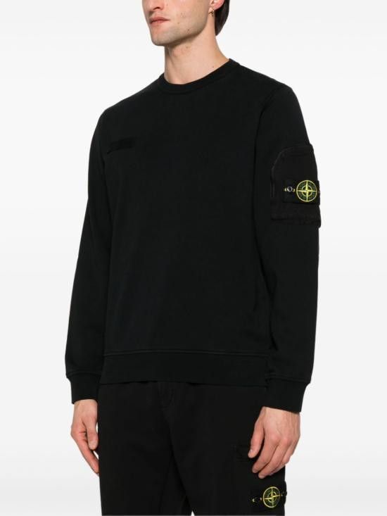 Stone Island STONE ISLAND Men Hoodies 6100003S0123 V0029 Black Size US XXL / EU 58 / 5 - 4 Thumbnail