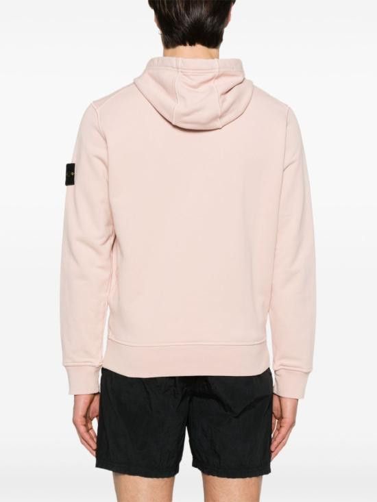 Stone Island STONE ISLAND Men Hoodies 6100045S0051 V0082 Pink Size US L / EU 52-54 / 3 - 3 Thumbnail
