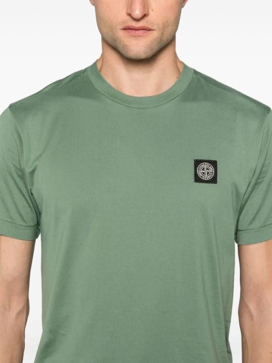 Stone Island STONE ISLAND Men T-Shirts 2100039S0013 V0055 Green Size US S / EU 44-46 / 1 - 4 Thumbnail