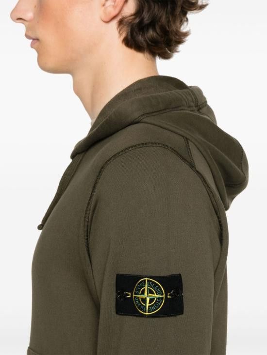 Stone Island STONE ISLAND Men Hoodies 6100042S0051 V0054 Green Size US M / EU 48-50 / 2 - 3 Thumbnail