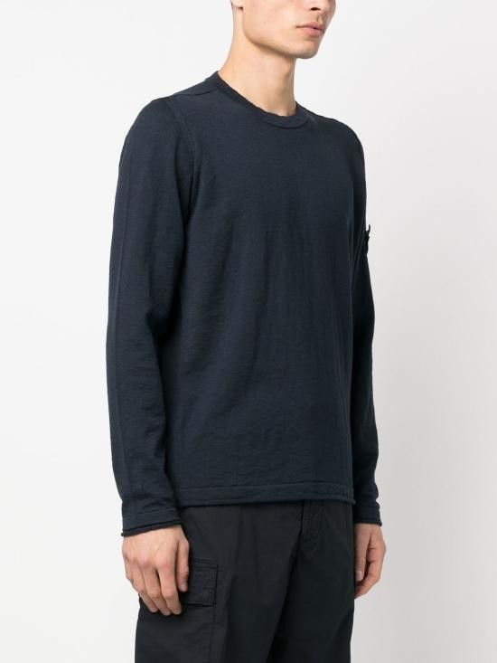 Stone Island STONE ISLAND Men Sweater 5100052S00B0 V0020 Blue Size US XXL / EU 58 / 5 - 2 Thumbnail