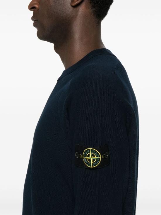 Stone Island STONE ISLAND Men Sweater 5100036S00B5 V0020 Blue Size US XL / EU 56 / 4 - 2 Thumbnail