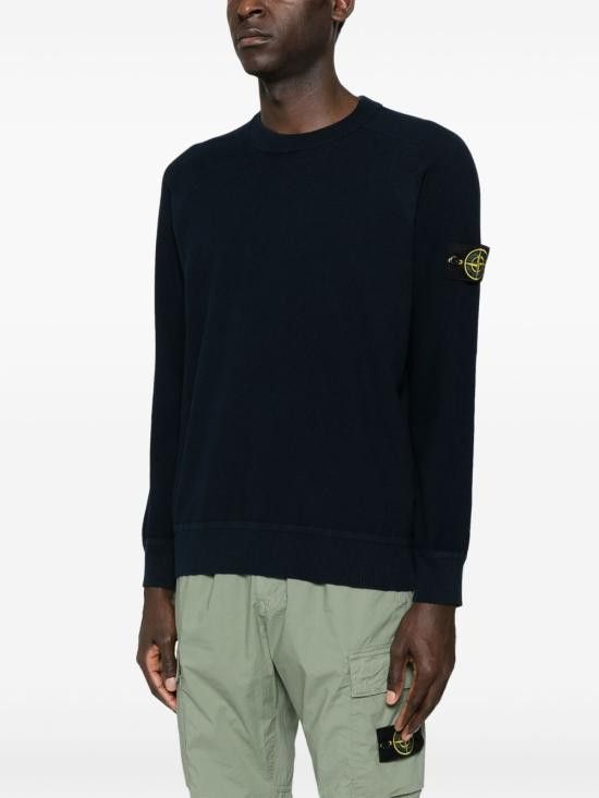 Stone Island STONE ISLAND Men Sweater 5100036S00B5 V0020 Blue Size US XL / EU 56 / 4 - 5 Thumbnail
