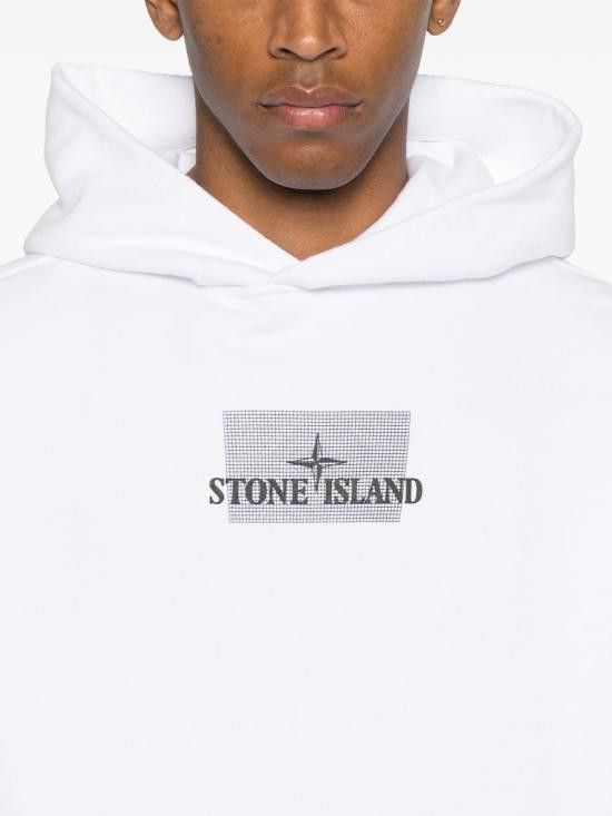 Stone Island STONE ISLAND Men Hoodies 6100660S0094 V0001 White Size US L / EU 52-54 / 3 - 5 Thumbnail