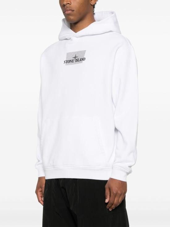 Stone Island STONE ISLAND Men Hoodies 6100660S0094 V0001 White Size US XXL / EU 58 / 5 - 2 Thumbnail