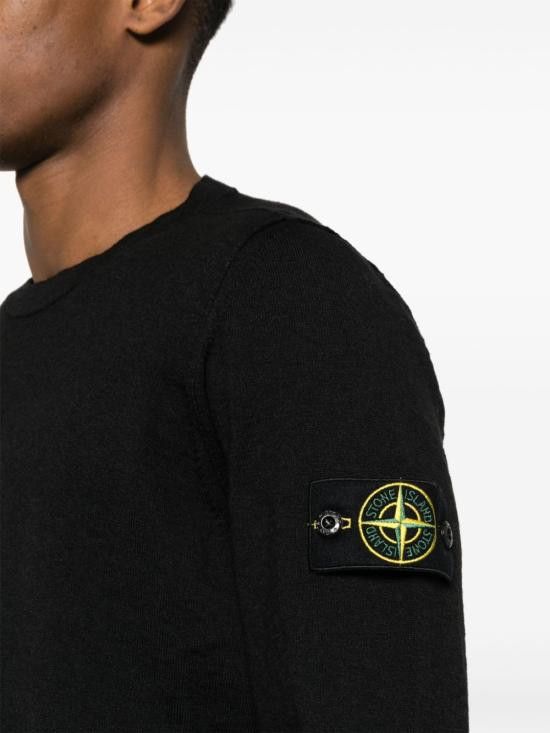 Stone Island STONE ISLAND Men Sweater 5100052S00B0 V0029 Black Size US S / EU 44-46 / 1 - 4 Thumbnail