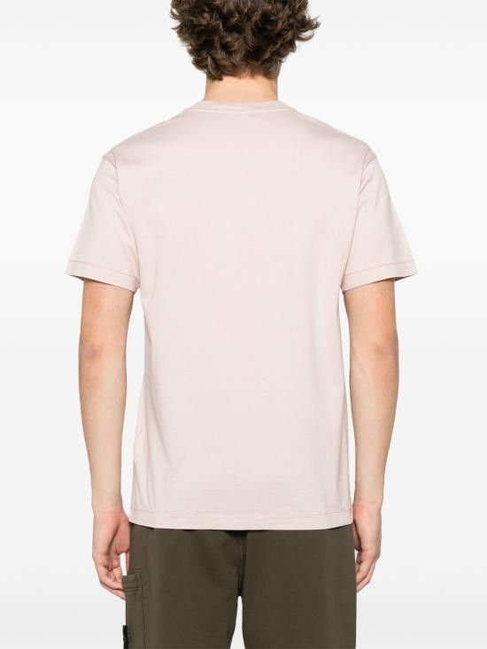 Stone Island STONE ISLAND Men T-Shirts 2100039S0013 V0082 Pink Size US L / EU 52-54 / 3 - 2 Thumbnail