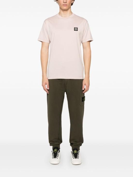 Stone Island STONE ISLAND Men T-Shirts 2100039S0013 V0082 Pink Size US M / EU 48-50 / 2 - 4 Thumbnail