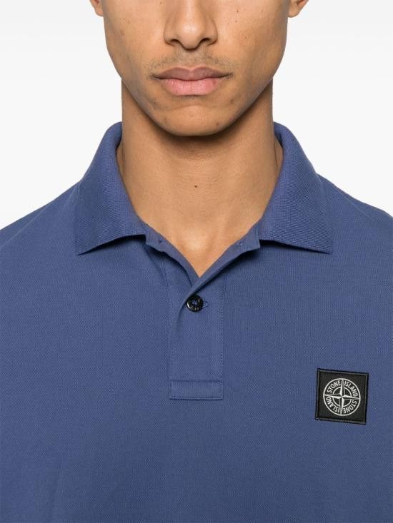 Stone Island STONE ISLAND Men T-Shirts 22002SCS0017 V0028 Blue Size US XXL / EU 58 / 5 - 4 Thumbnail