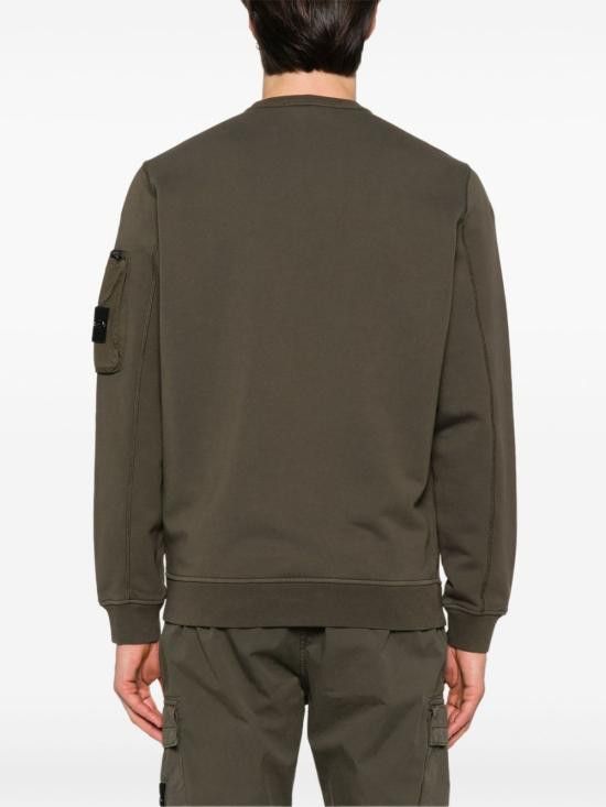Stone Island STONE ISLAND Men Hoodies 6100003S0123 V0054 Green Size US M / EU 48-50 / 2 - 5 Thumbnail
