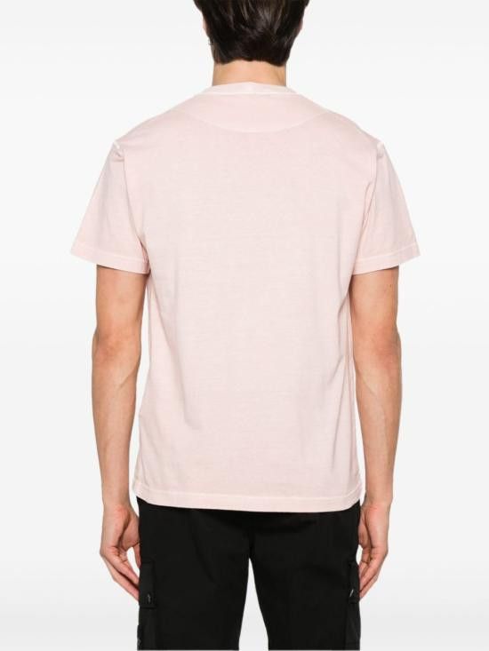 Stone Island STONE ISLAND Men T-Shirts 2100237S0057 V0182 Pink Size US M / EU 48-50 / 2 - 4 Thumbnail