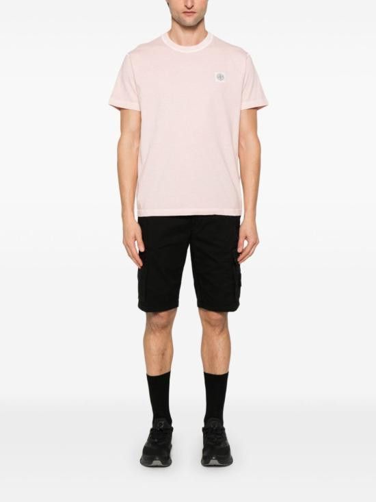 Stone Island STONE ISLAND Men T-Shirts 2100237S0057 V0182 Pink Size US XL / EU 56 / 4 - 3 Thumbnail