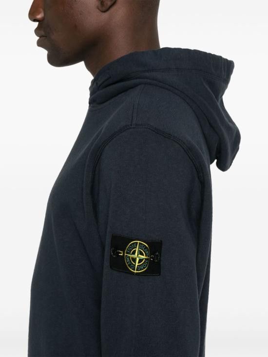 Stone Island STONE ISLAND Men Hoodies 6100037S0060 V0020 Blue Size US L / EU 52-54 / 3 - 3 Thumbnail
