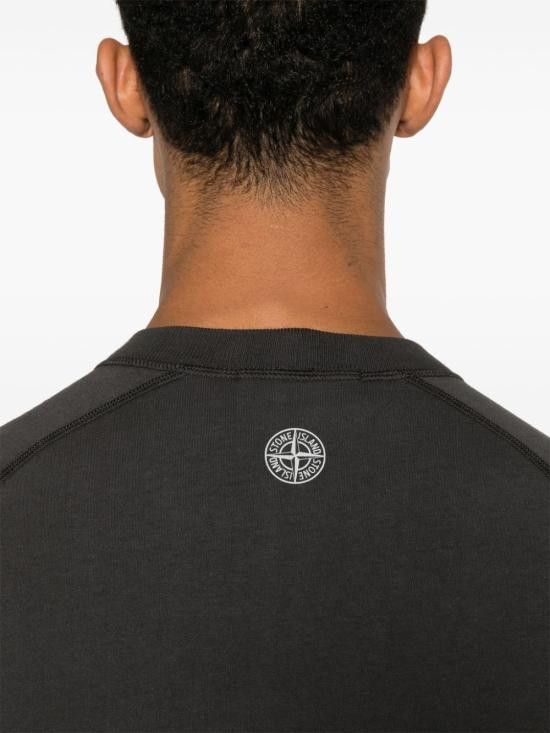 Stone Island STONE ISLAND Men T-Shirts 2100020S0081 V0065 Brown Size US M / EU 48-50 / 2 - 2 Thumbnail