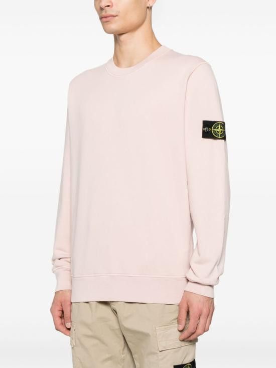 Stone Island STONE ISLAND Men Hoodies 6100044S0051 V0082 Pink Size US L / EU 52-54 / 3 - 3 Thumbnail