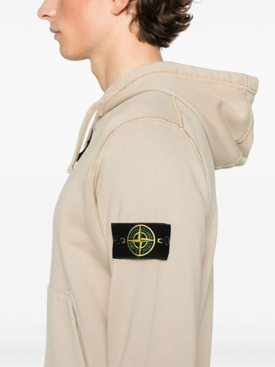 Stone Island STONE ISLAND Men Hoodies 6100042S0051 V009A Beige Size US XL / EU 56 / 4 - 3 Thumbnail