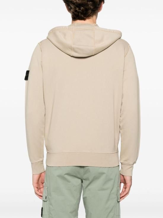 Stone Island STONE ISLAND Men Hoodies 6100042S0051 V009A Beige Size US XL / EU 56 / 4 - 2 Thumbnail