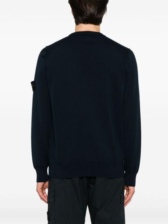Stone Island STONE ISLAND Men Sweater 5100053S00B2 V0020 Blue Size US M / EU 48-50 / 2 - 2 Thumbnail