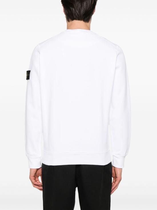 Stone Island STONE ISLAND Men Hoodies 6100044S0051 V0001 White Size US XL / EU 56 / 4 - 3 Thumbnail