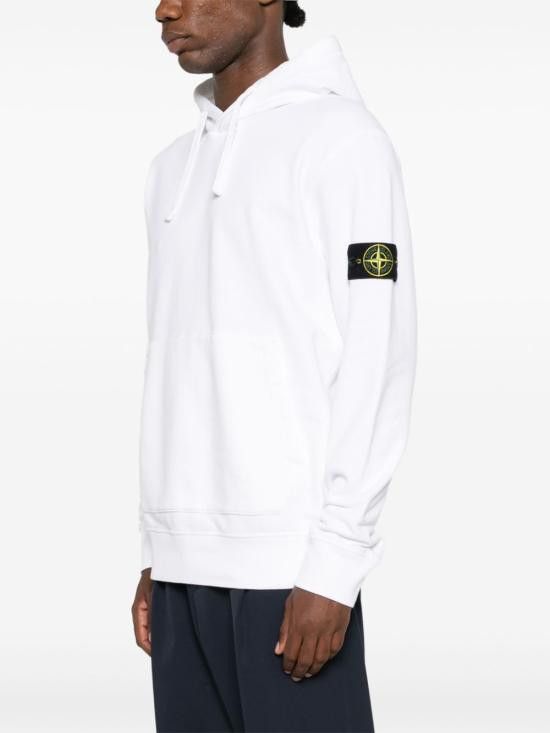 Stone Island STONE ISLAND Men Hoodies 6100045S0051 V0001 White Size US S / EU 44-46 / 1 - 4 Thumbnail