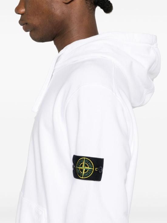 Stone Island STONE ISLAND Men Hoodies 6100045S0051 V0001 White Size US S / EU 44-46 / 1 - 2 Thumbnail