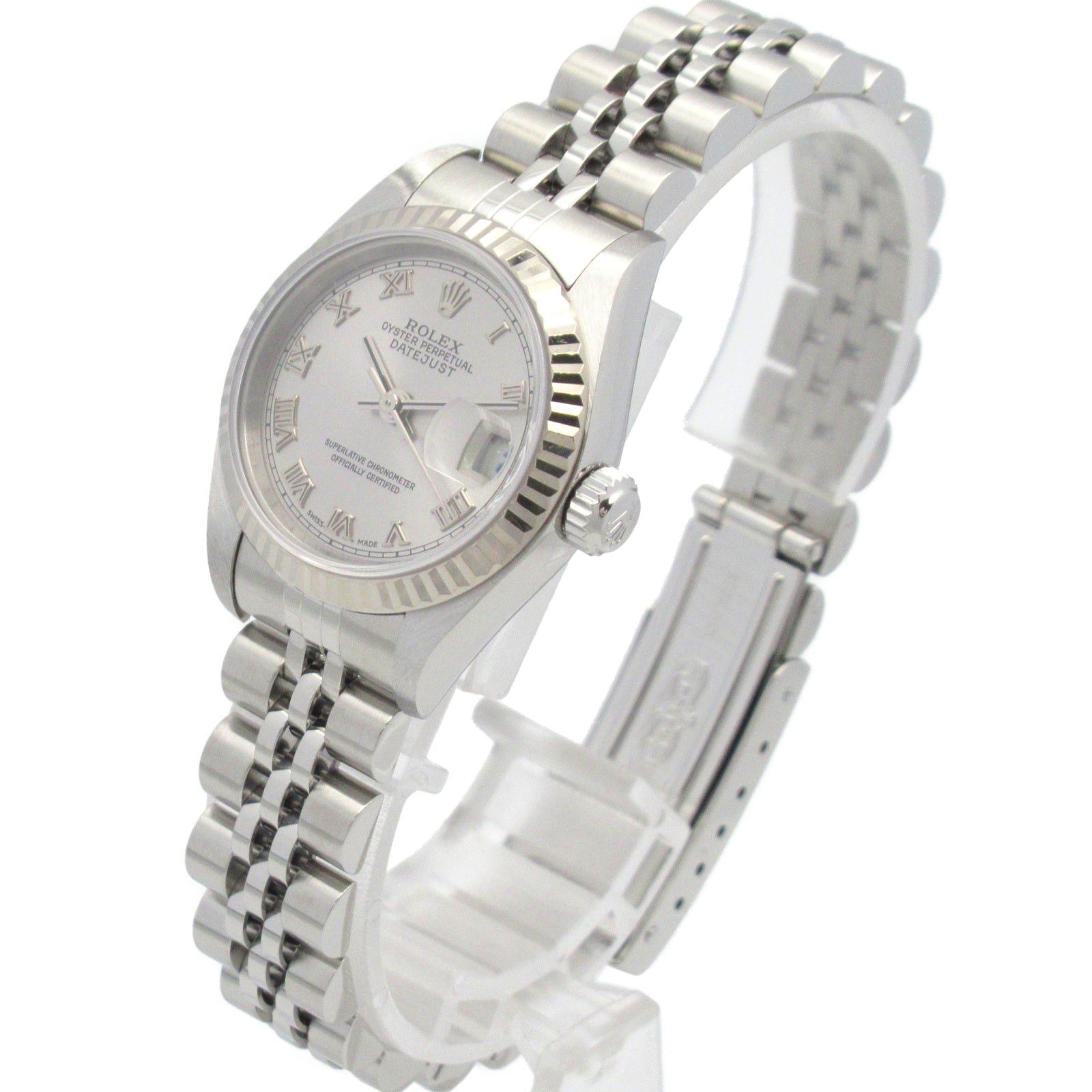 Rolex Rolex Datejust Y Number Women Watch Automatic Winding K18Wg (White Gold) Stainless Steel Silver Ro Size ONE SIZE - 2 Thumbnail