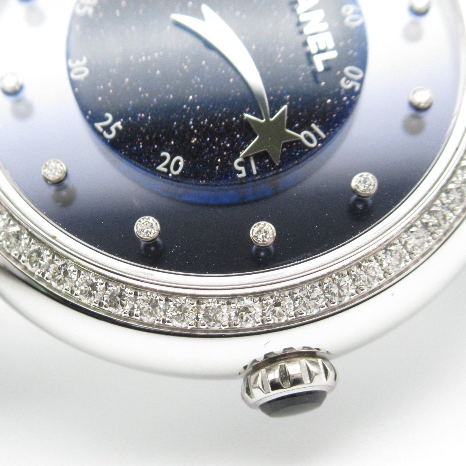 Chanel Chanel Mademoiselle Prive Women Watch Automatic Winding K18Wg (White Gold) Leather Belt Black Size ONE SIZE - 12 Thumbnail