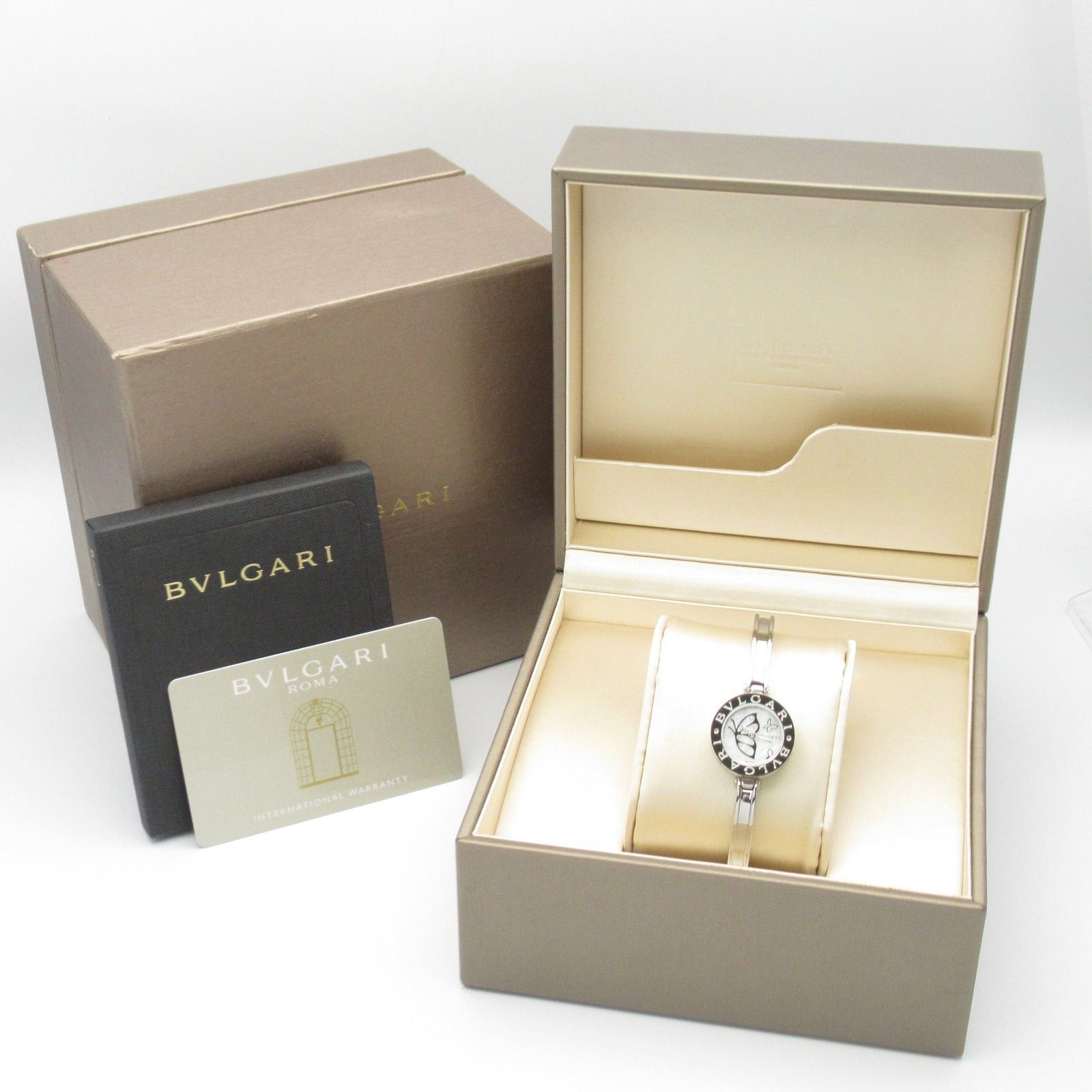 Bvlgari Bvlgari Women Watch Quartz Stainless Steel White Shell Size ONE SIZE - 9 Thumbnail
