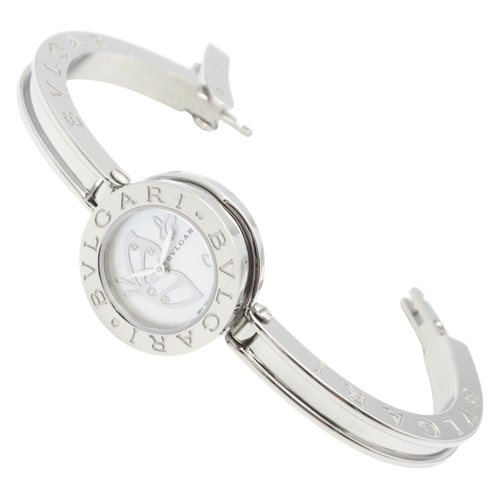 Bvlgari Bvlgari Women Watch Quartz Stainless Steel White Shell Size ONE SIZE - 4 Thumbnail