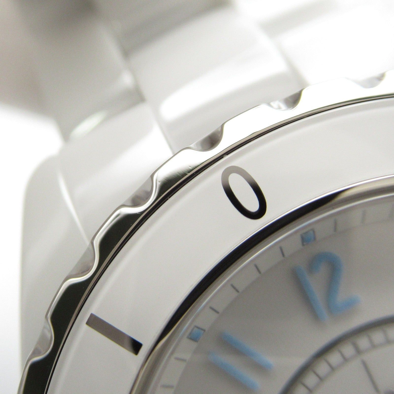 Chanel Chanel J12 Blue Light Mens Watch Automatic Winding Ceramic White Size ONE SIZE - 12 Thumbnail