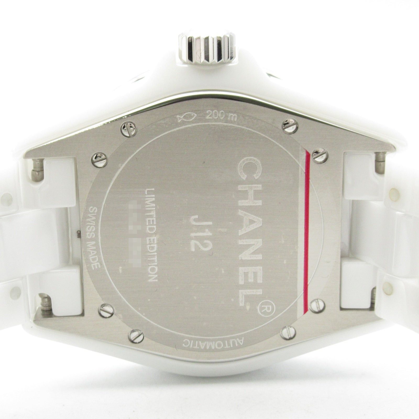 Chanel Chanel J12 Blue Light Mens Watch Automatic Winding Ceramic White Size ONE SIZE - 5 Thumbnail