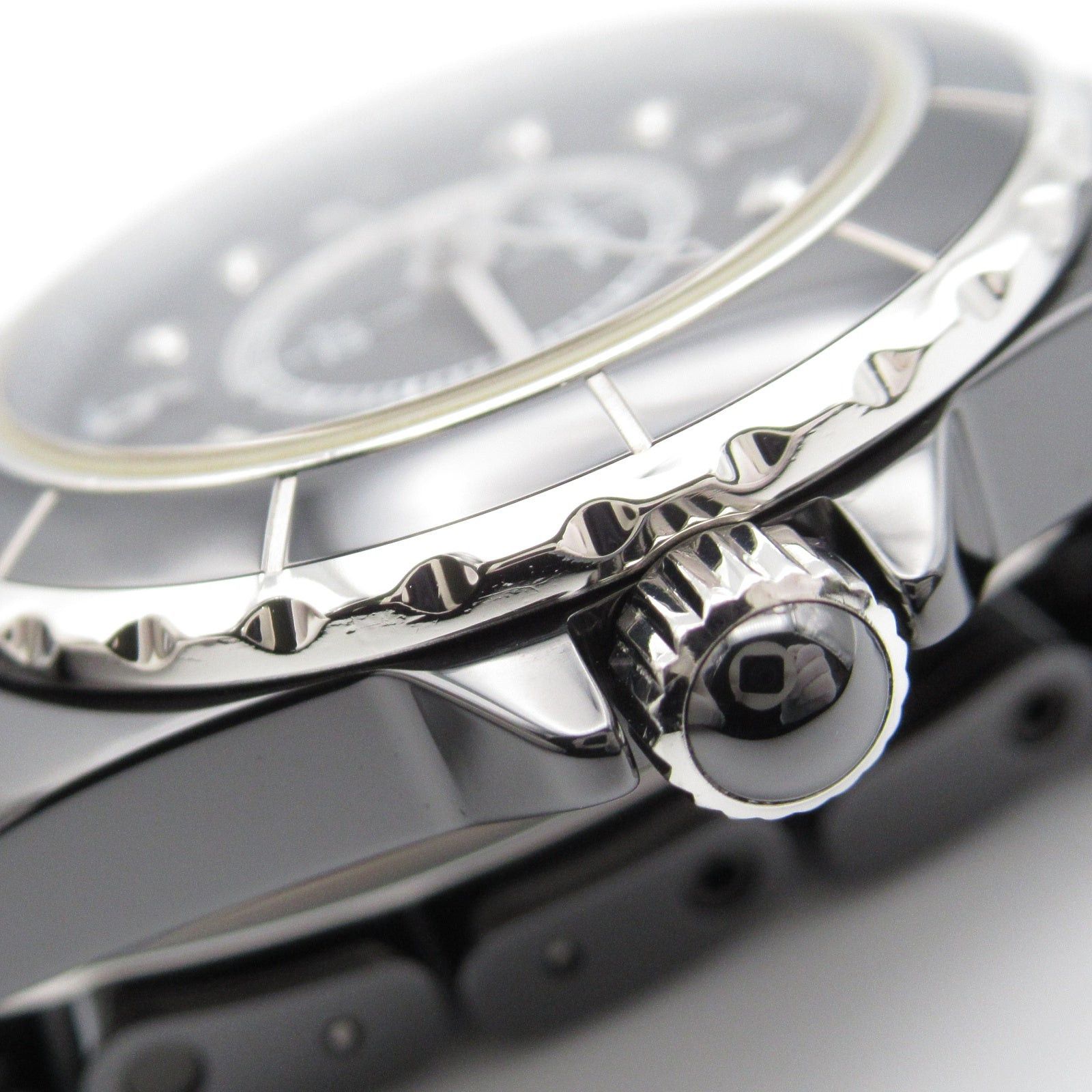 Chanel Chanel J12 8P Diamond Women Watch Quartz Ceramic Black Size ONE SIZE - 15 Thumbnail