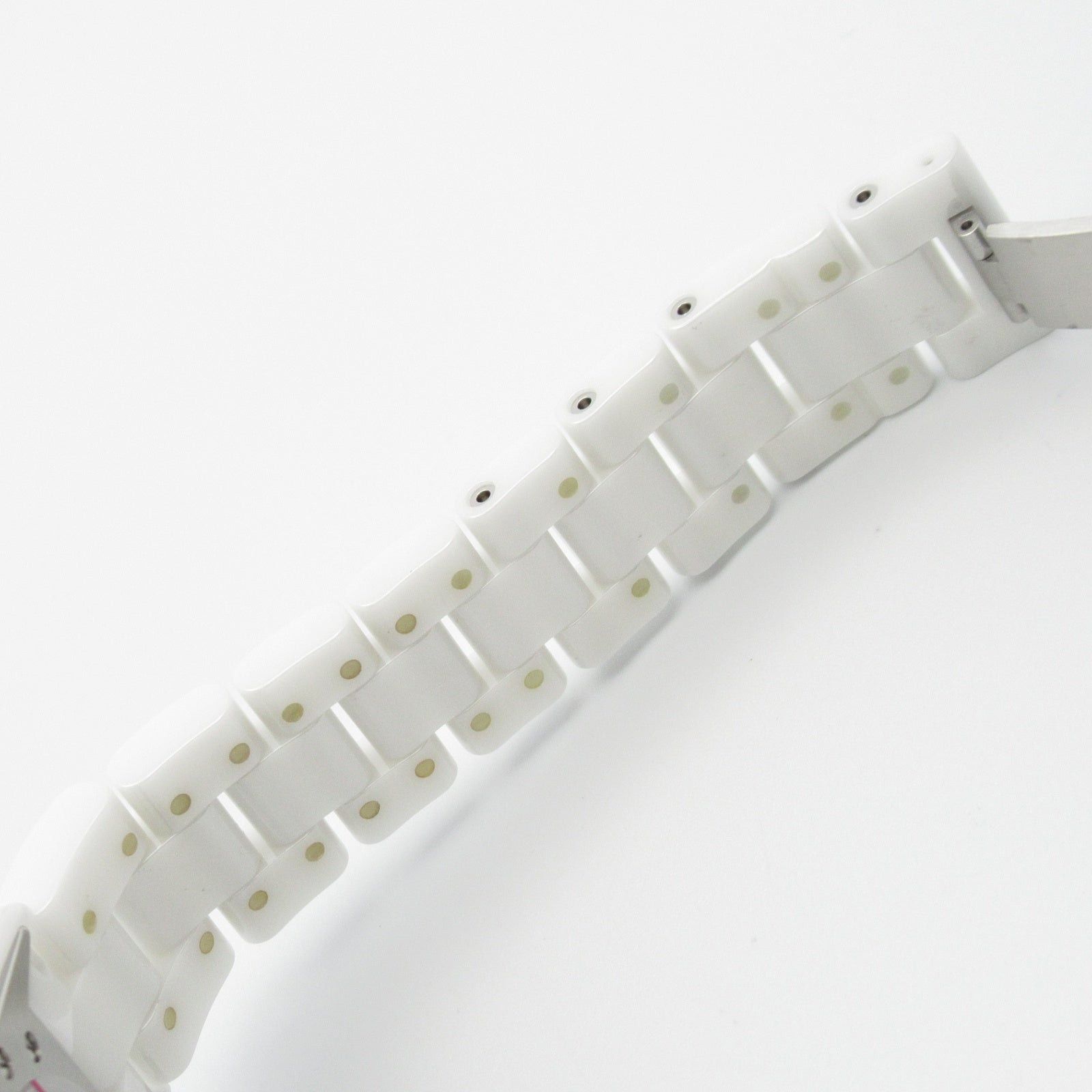 Chanel Chanel J12 Bezel Diamond Mens Watch Automatic Winding Ceramic White Size ONE SIZE - 20 Thumbnail