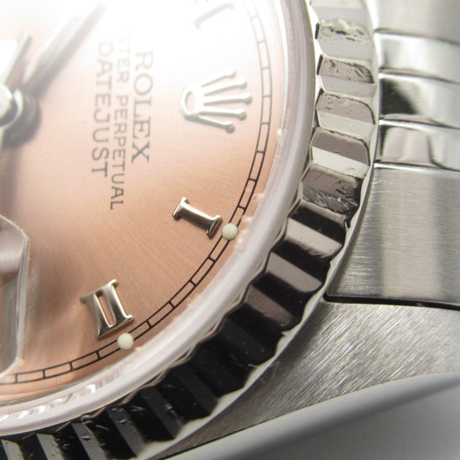 Rolex Rolex Datejust Double Number Women Watch Automatic Winding K18Wg (White Gold) Stainless Steel Pink Ro Size ONE SIZE - 10 Thumbnail