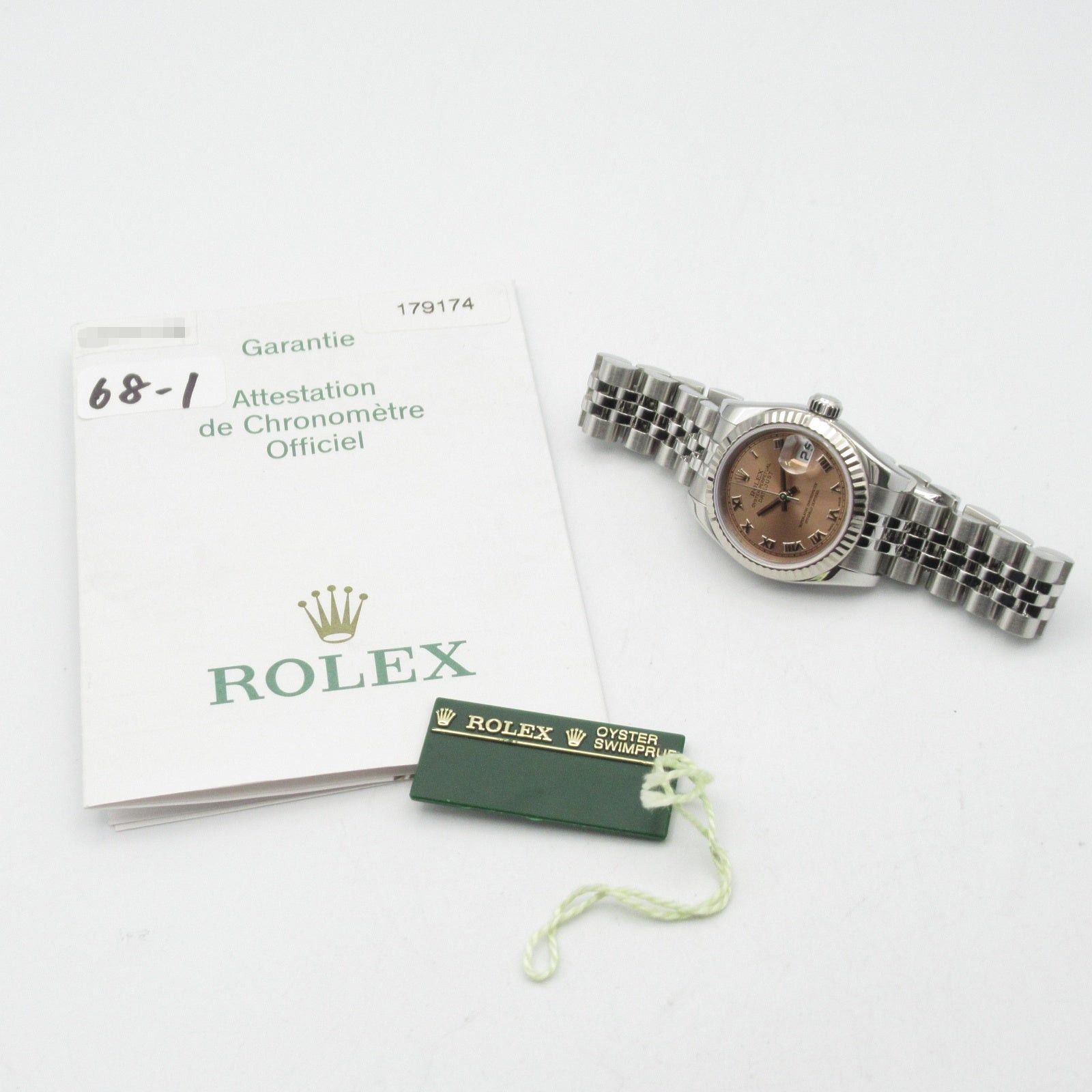Rolex Rolex Datejust D Women Watch Automatic Winding K18Wg (White Gold) Stainless Steel Pink Ro Size ONE SIZE - 10 Thumbnail