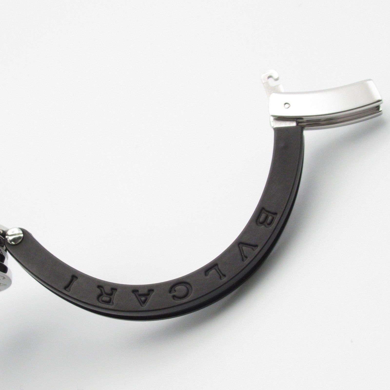 Bvlgari Bvlgari Women Watch Quartz Stainless Steel Rubber Belt Black Size ONE SIZE - 14 Thumbnail