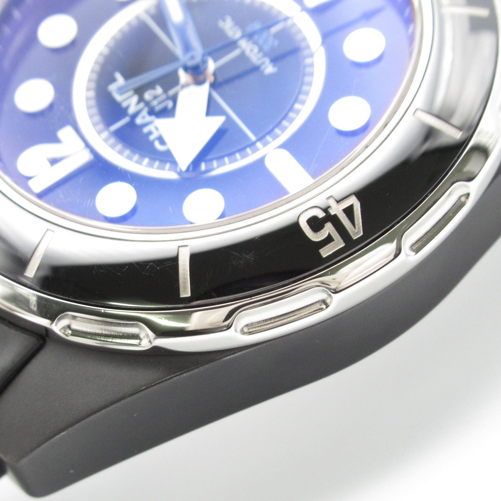 Chanel Chanel J12 Marine Mens Watch Automatic Winding Ceramic Rubber Belt Black Size ONE SIZE - 13 Thumbnail