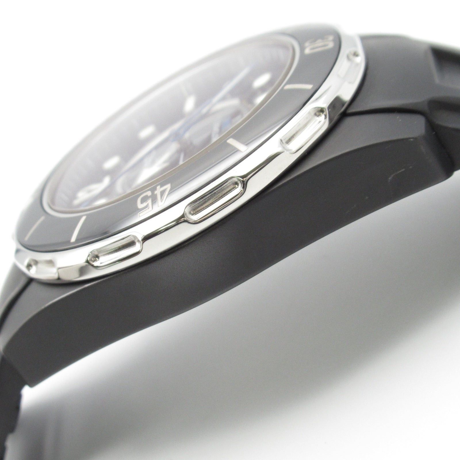 Chanel Chanel J12 Marine Mens Watch Automatic Winding Ceramic Rubber Belt Black Size ONE SIZE - 18 Thumbnail