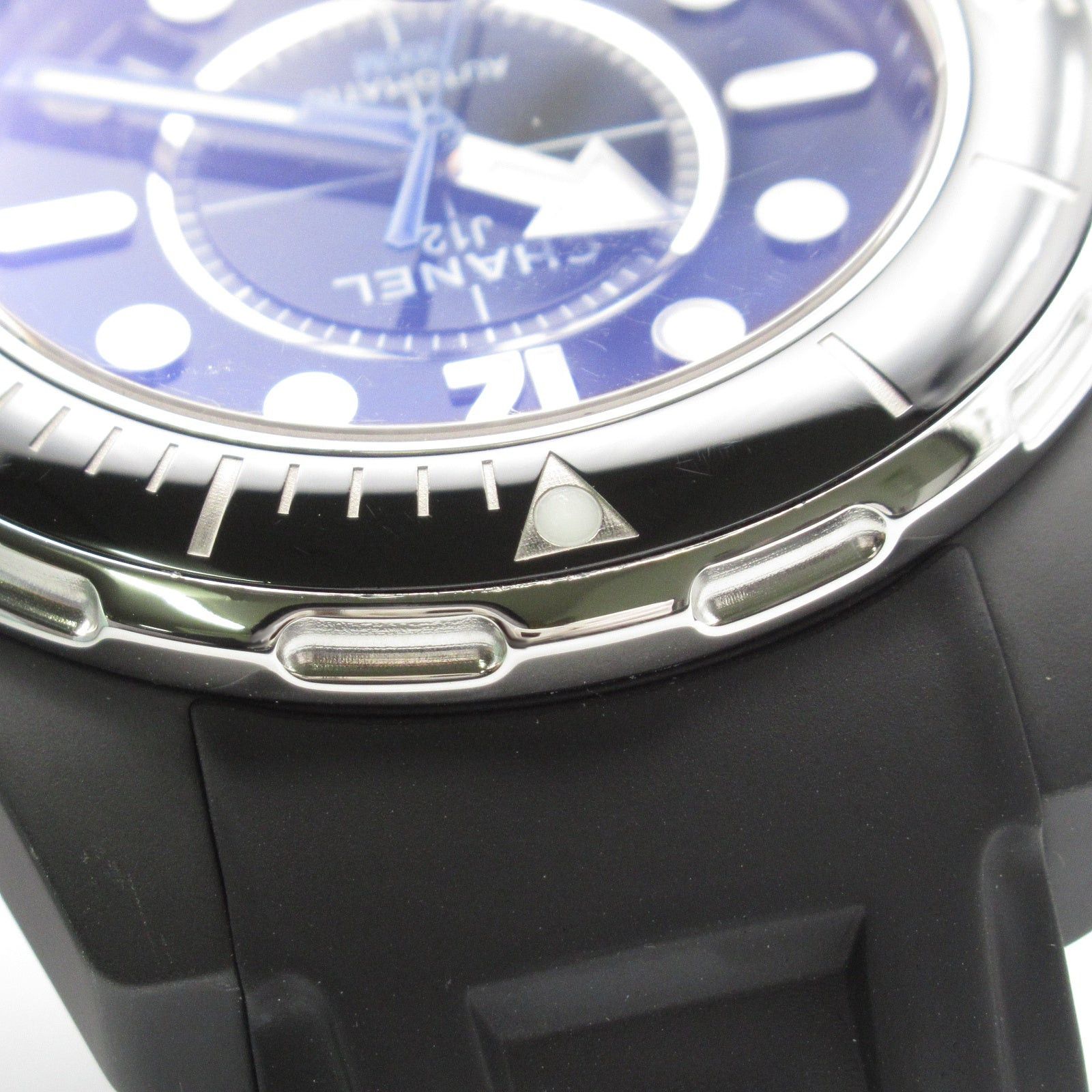 Chanel Chanel J12 Marine Mens Watch Automatic Winding Ceramic Rubber Belt Black Size ONE SIZE - 16 Thumbnail