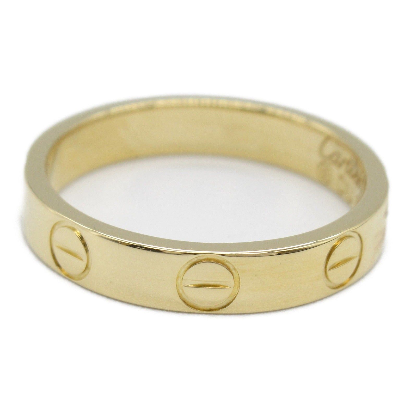 Cartier Cartier Mini Love Ring K18 (Yellow Gold) Gold Size ONE SIZE - 3 Thumbnail