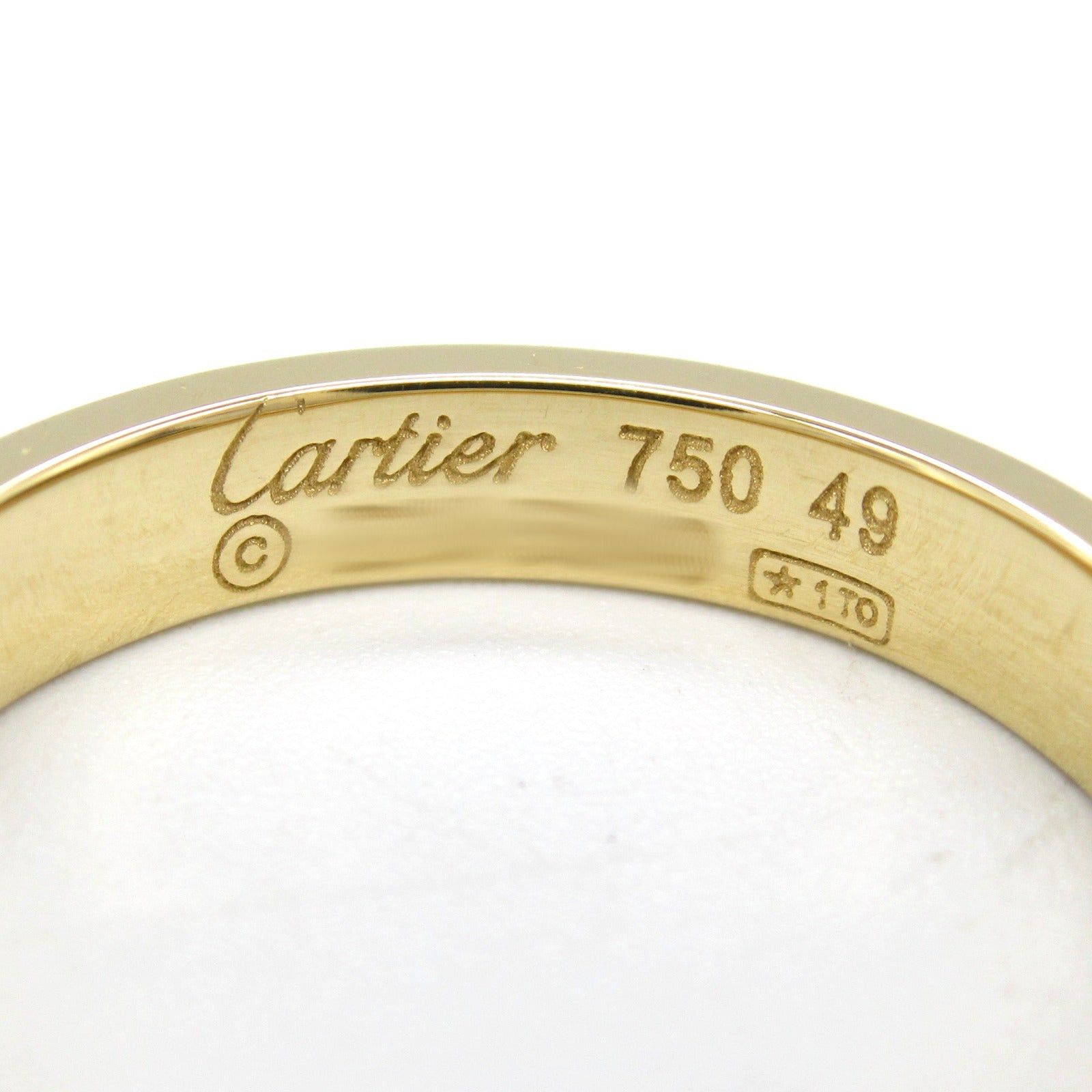 Cartier Cartier Mini Love Ring K18 (Yellow Gold) Gold Size ONE SIZE - 4 Thumbnail