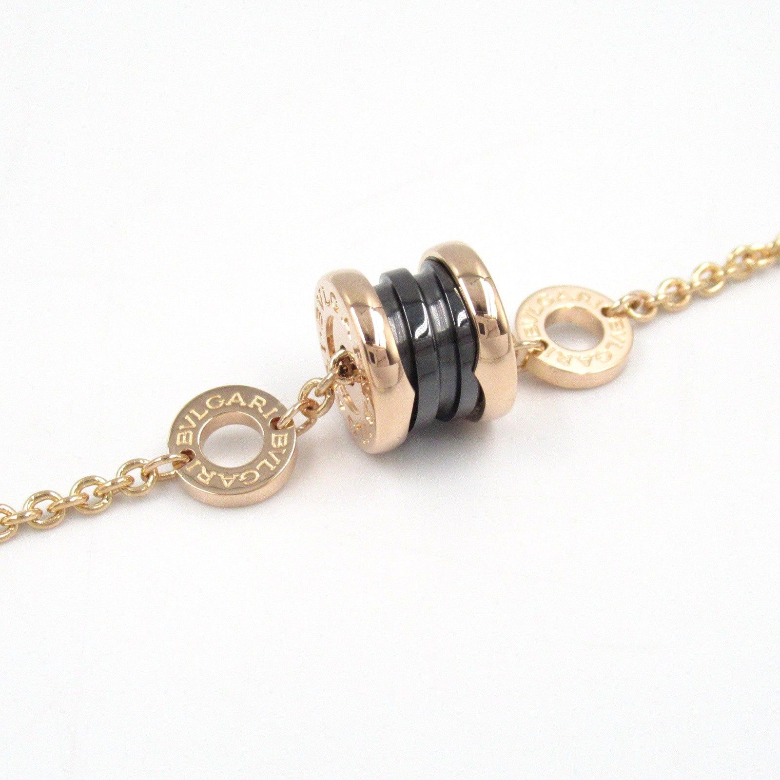 Bvlgari Bvlgari B Zero One Bracelet Ceramic K18Pg (Pink Gold) Black Gold Size ONE SIZE - 6 Thumbnail