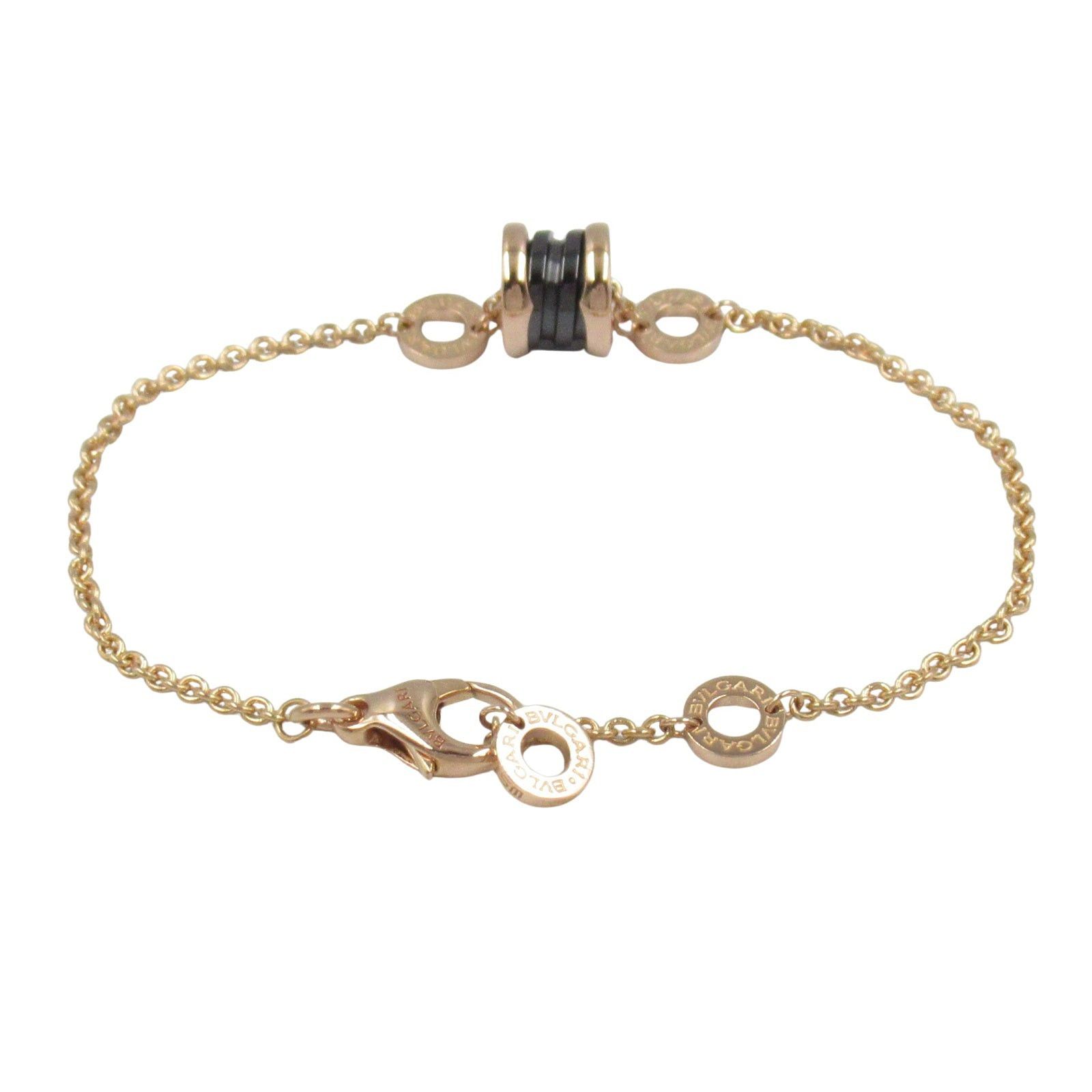 Bvlgari Bvlgari B Zero One Bracelet Ceramic K18Pg (Pink Gold) Black Gold Size ONE SIZE - 2 Thumbnail