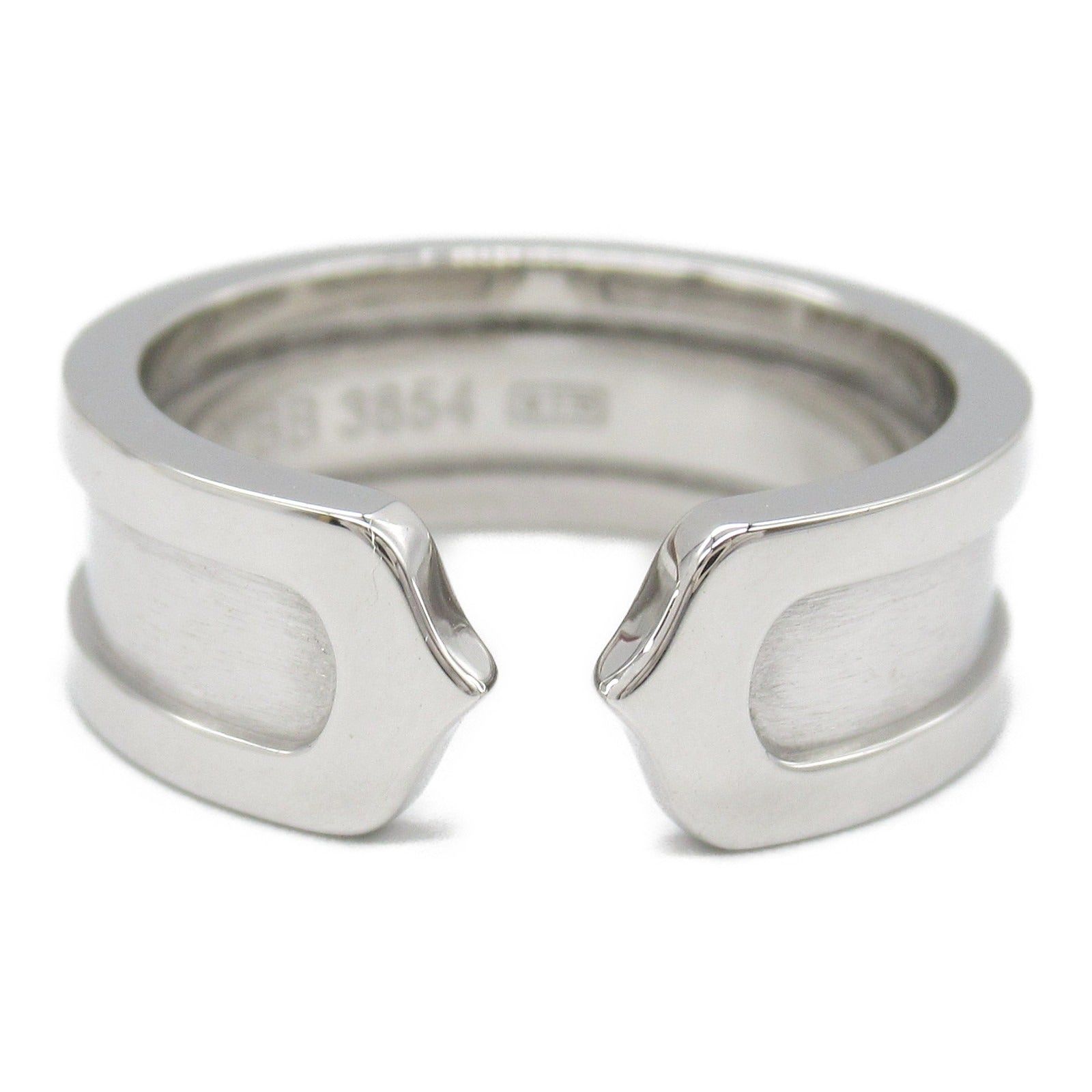 Cartier Cartier C2 Ring K18Wg (White Gold) Silver Size ONE SIZE - 2 Thumbnail